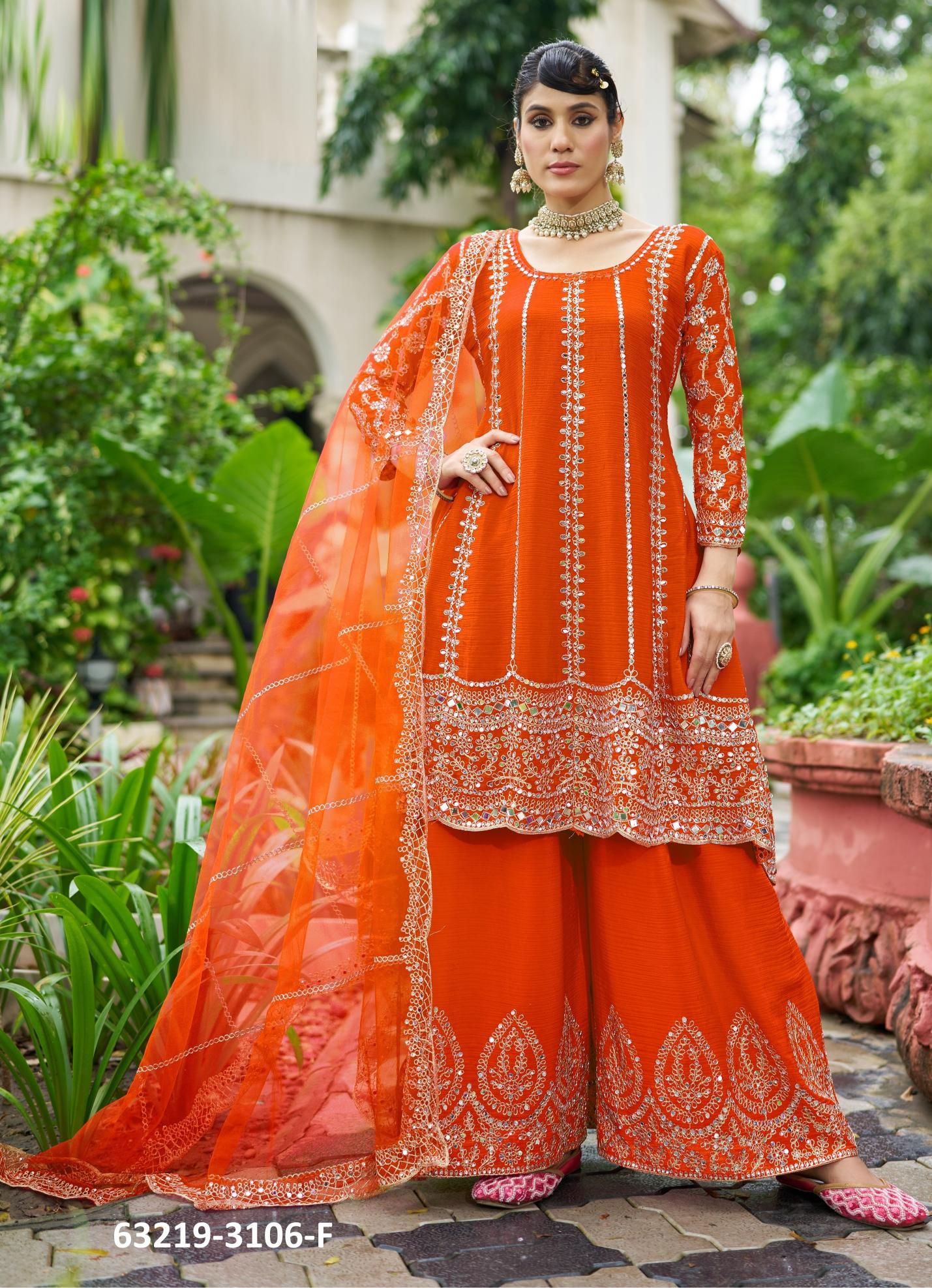 SAHIBA 1 - Catalog # 63219 (Set of 7 Readymade Salwar Suits) by Desi Muse SAHIBA 1 - Catalog # 63219 (Set of 7 Readymade Salwar Suits) by Desi Muse