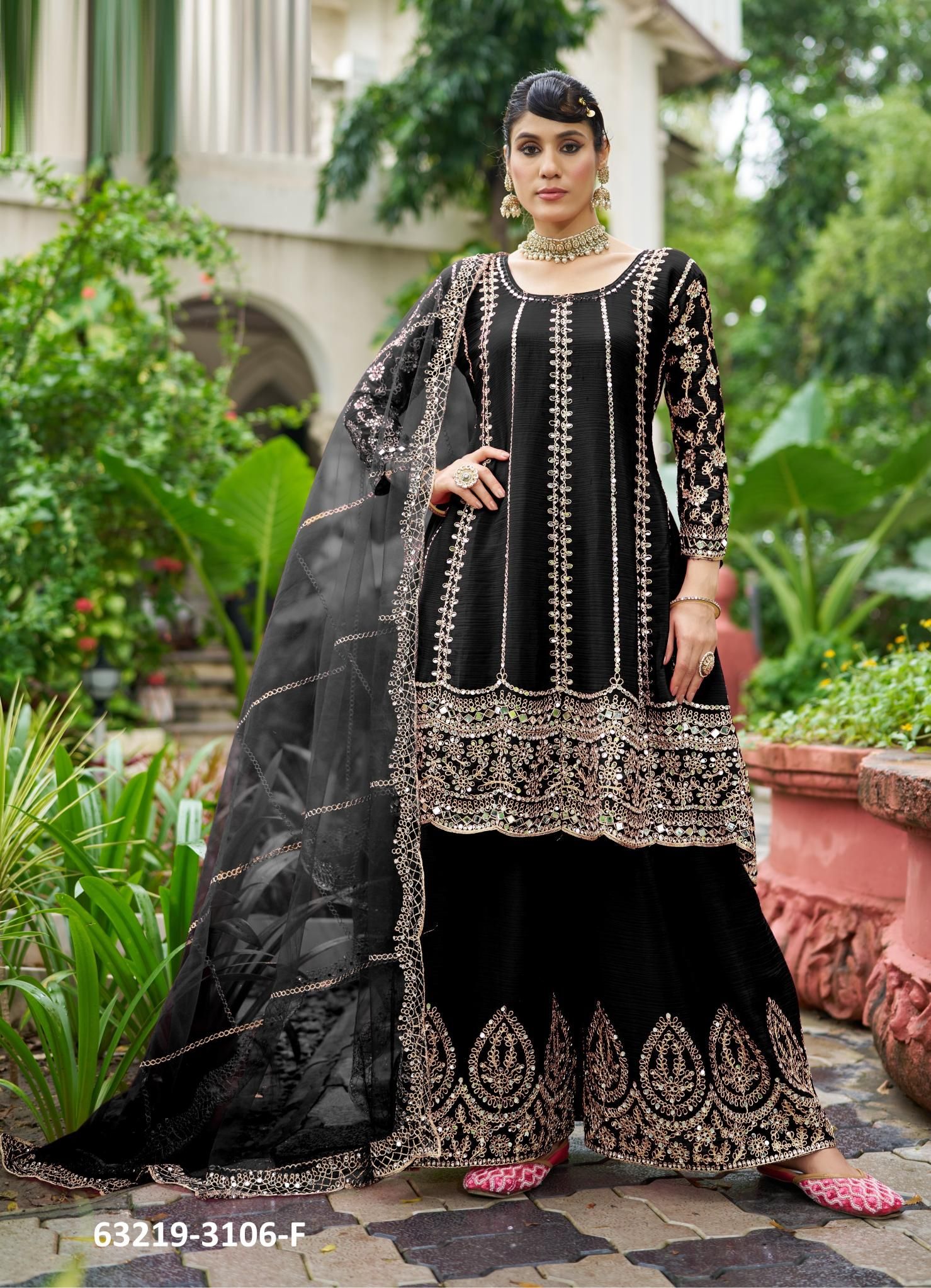 SAHIBA 1 - Catalog # 63219 (Set of 7 Readymade Salwar Suits) by Desi Muse SAHIBA 1 - Catalog # 63219 (Set of 7 Readymade Salwar Suits) by Desi Muse