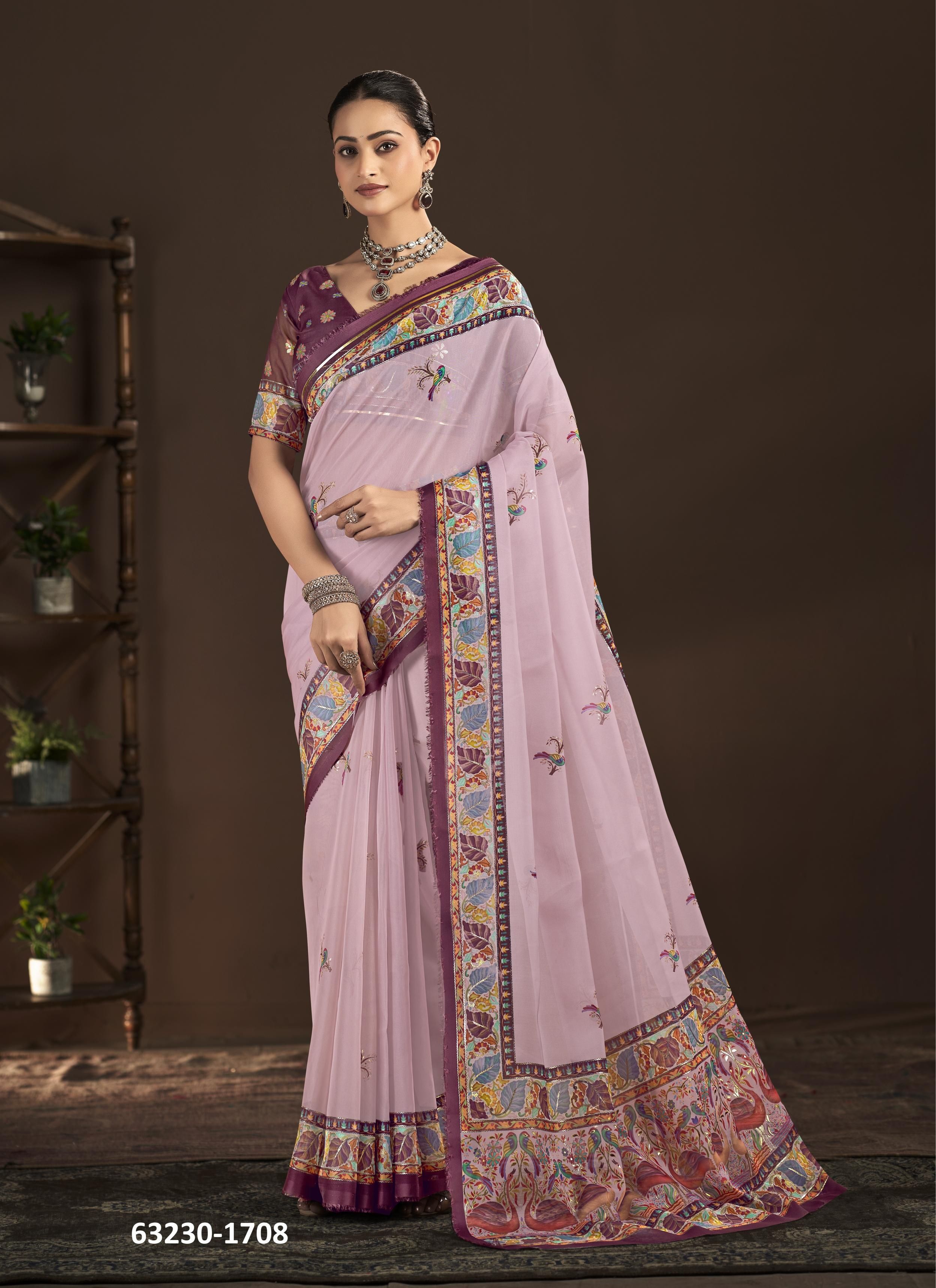BLING - Catalog # 63230 (Set of 10 Sarees) by Semad Styles