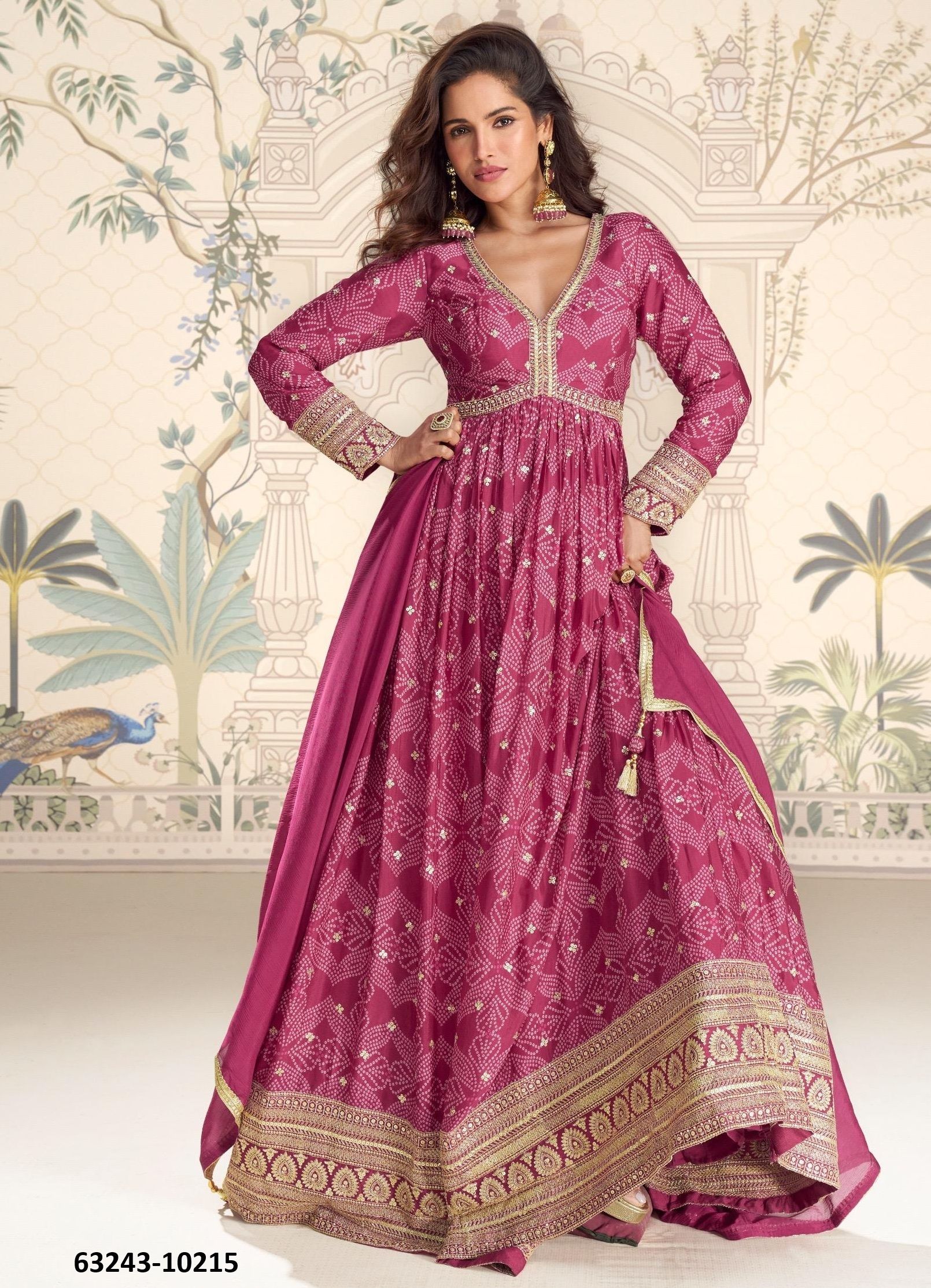 BANDHAN - Catalog # 63243 (Set of 3 Readymade Gowns) by Sayuri Designer BANDHAN - Catalog # 63243 (Set of 3 Readymade Gowns) by Sayuri Designer