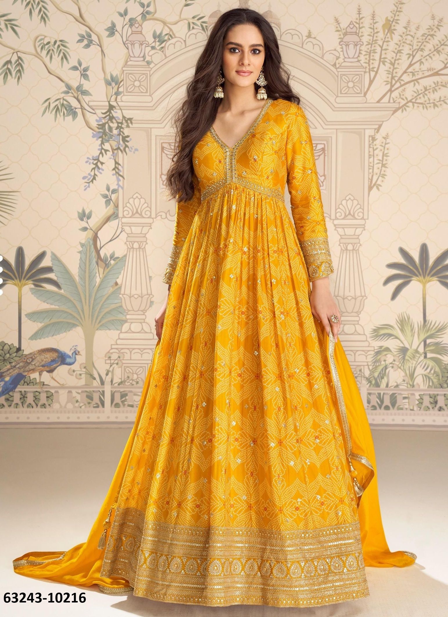 BANDHAN - Catalog # 63243 (Set of 3 Readymade Gowns) by Sayuri Designer BANDHAN - Catalog # 63243 (Set of 3 Readymade Gowns) by Sayuri Designer