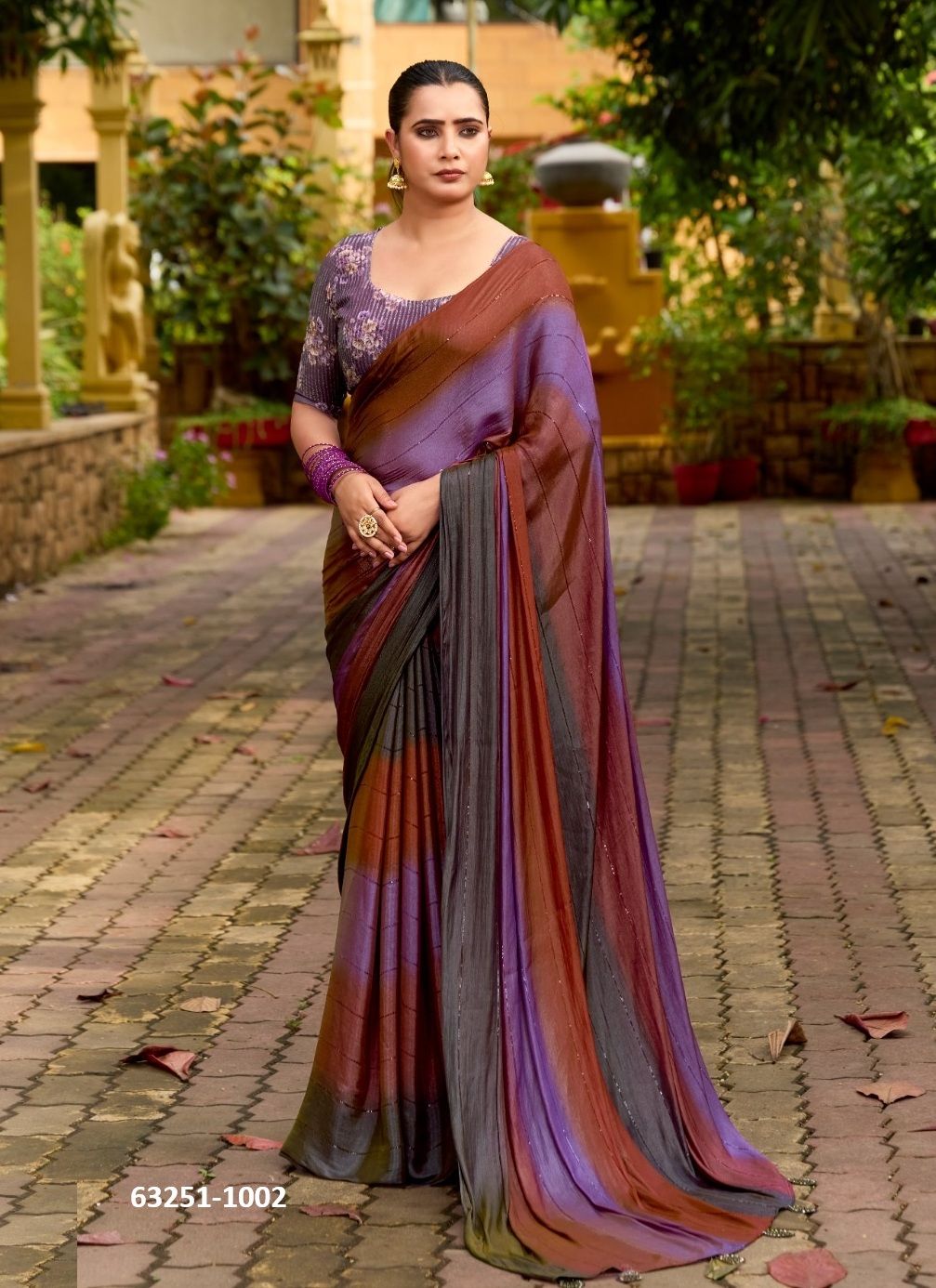 BAHARA - Catalog # 63251 (Set of 10 Sarees) by Stavan BAHARA - Catalog # 63251 (Set of 10 Sarees) by Stavan