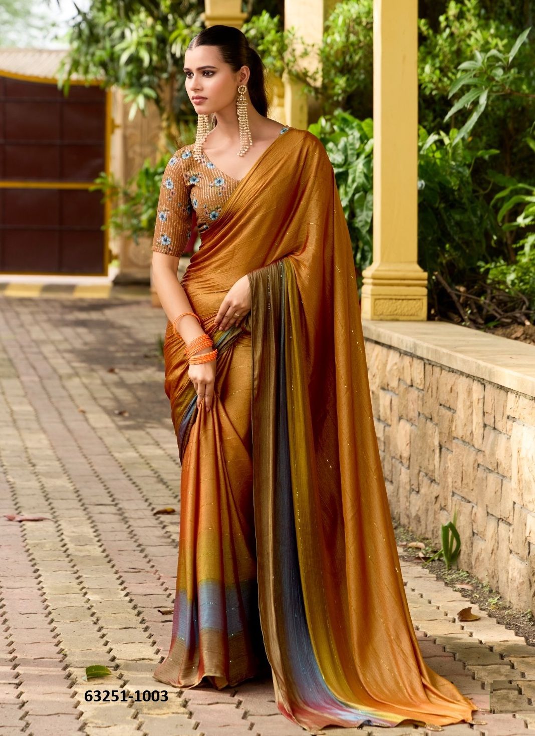 BAHARA - Catalog # 63251 (Set of 10 Sarees) by Stavan BAHARA - Catalog # 63251 (Set of 10 Sarees) by Stavan