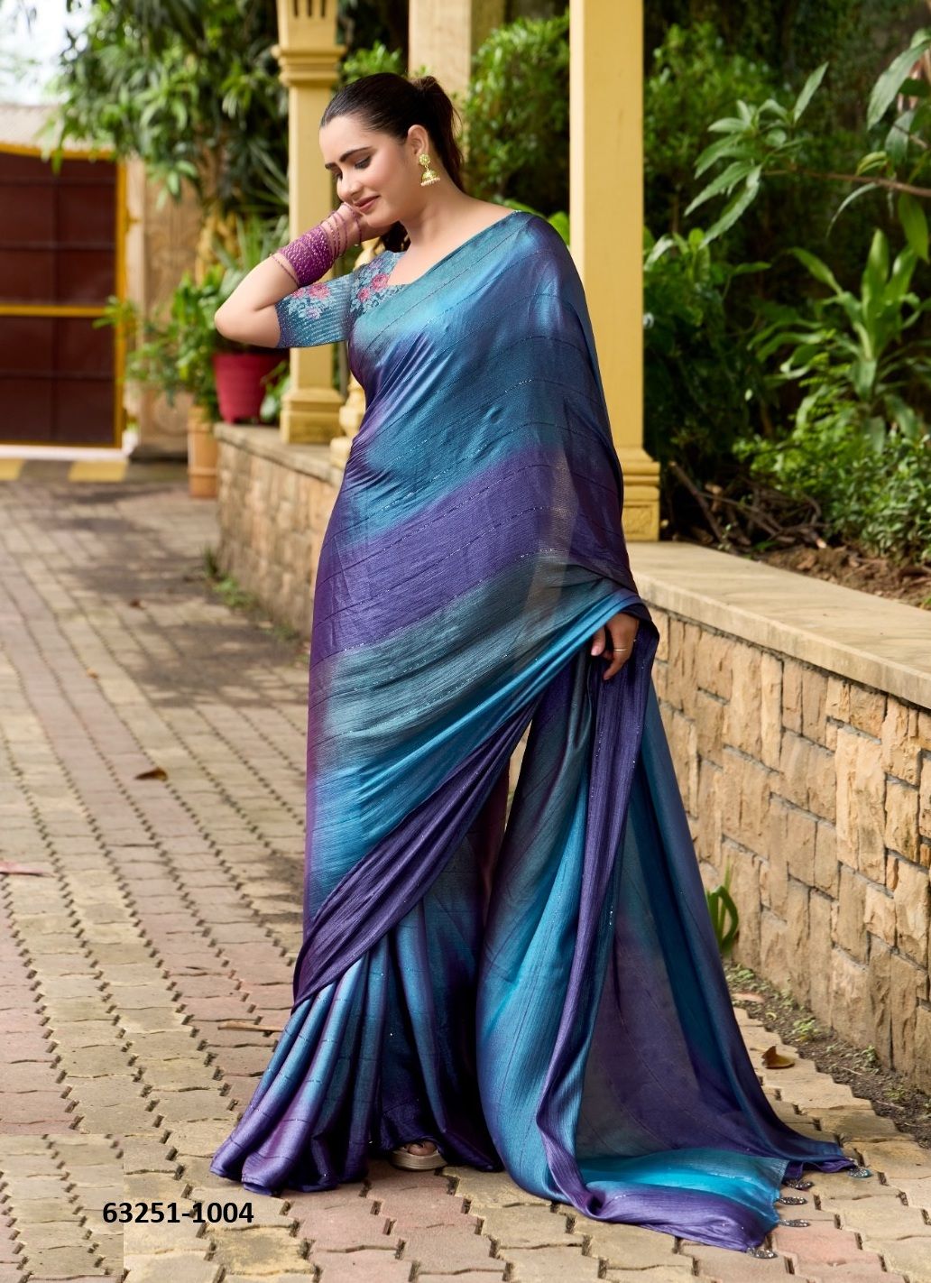 BAHARA - Catalog # 63251 (Set of 10 Sarees) by Stavan BAHARA - Catalog # 63251 (Set of 10 Sarees) by Stavan