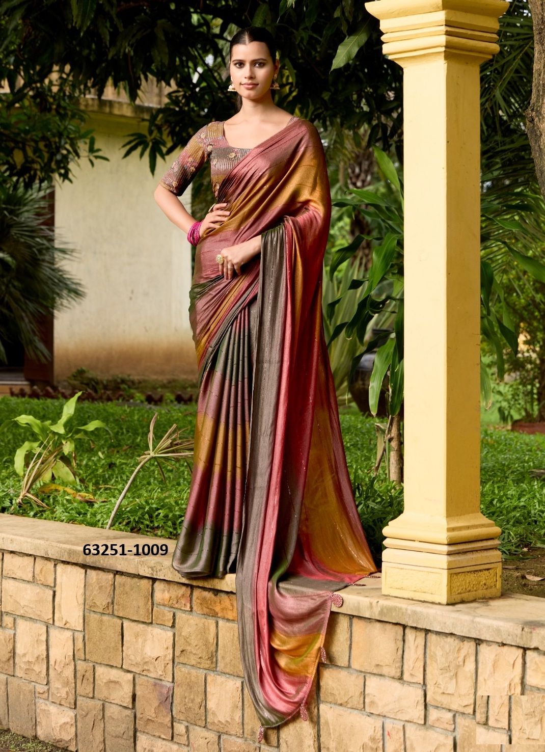 BAHARA - Catalog # 63251 (Set of 10 Sarees) by Stavan BAHARA - Catalog # 63251 (Set of 10 Sarees) by Stavan