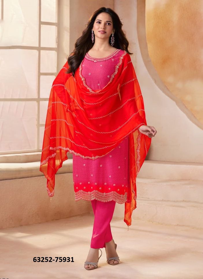 MISHKA - Catalog # 63252 (Set of 4 Semi-Stitched / Un-Stitched Suits) by Vinay Fashion LLP MISHKA - Catalog # 63252 (Set of 4 Semi-Stitched / Un-Stitched Suits) by Vinay Fashion LLP