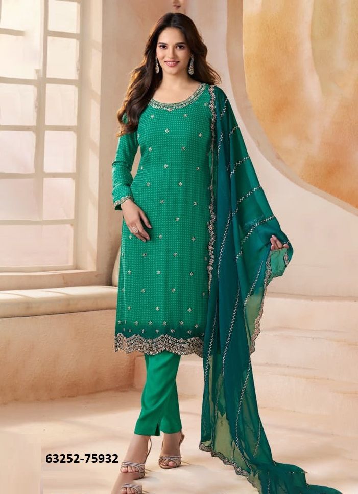 MISHKA - Catalog # 63252 (Set of 4 Semi-Stitched / Un-Stitched Suits) by Vinay Fashion LLP MISHKA - Catalog # 63252 (Set of 4 Semi-Stitched / Un-Stitched Suits) by Vinay Fashion LLP