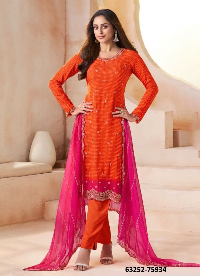 MISHKA - Catalog # 63252 (Set of 4 Semi-Stitched / Un-Stitched Suits) by Vinay Fashion LLP MISHKA - Catalog # 63252 (Set of 4 Semi-Stitched / Un-Stitched Suits) by Vinay Fashion LLP