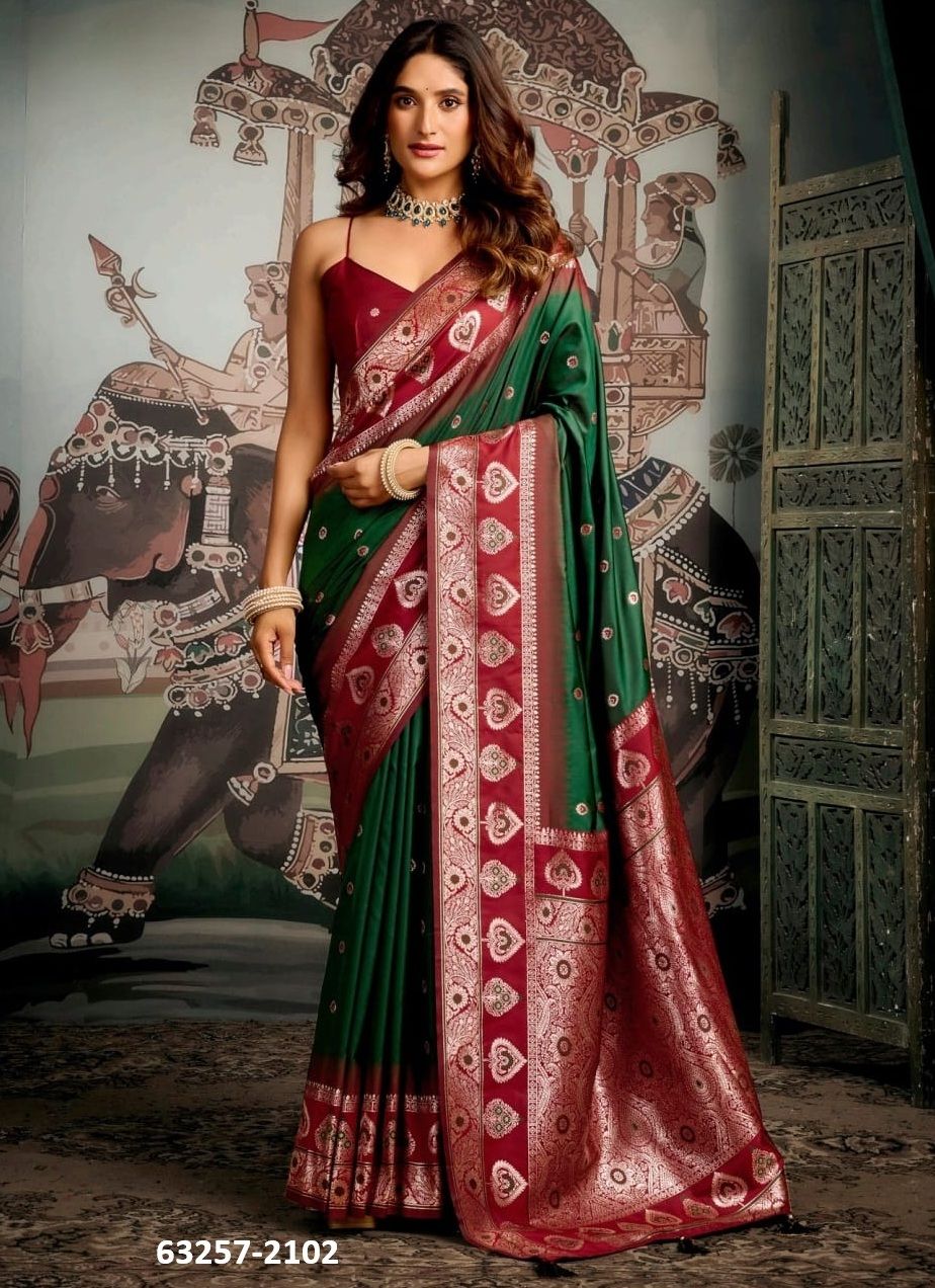 SHRAVYA SILK - Catalog # 63257 (Set of 6 Sarees) by Gobuni SHRAVYA SILK - Catalog # 63257 (Set of 6 Sarees) by Gobuni