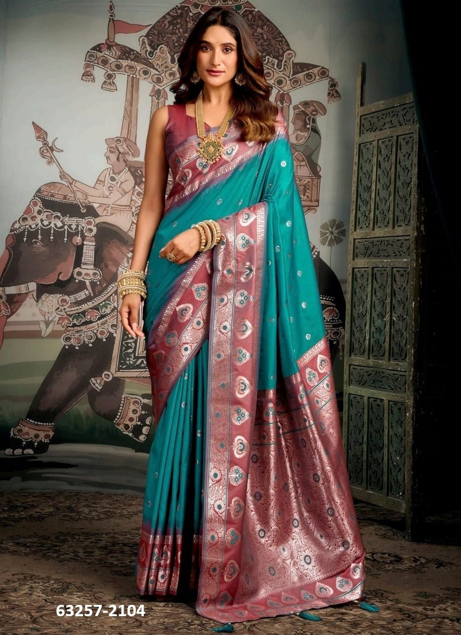 SHRAVYA SILK - Catalog # 63257 (Set of 6 Sarees) by Gobuni SHRAVYA SILK - Catalog # 63257 (Set of 6 Sarees) by Gobuni