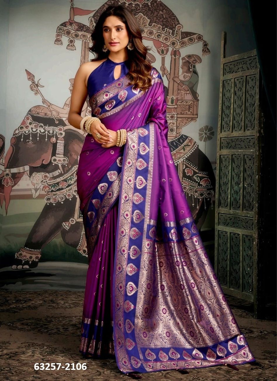 SHRAVYA SILK - Catalog # 63257 (Set of 6 Sarees) by Gobuni SHRAVYA SILK - Catalog # 63257 (Set of 6 Sarees) by Gobuni