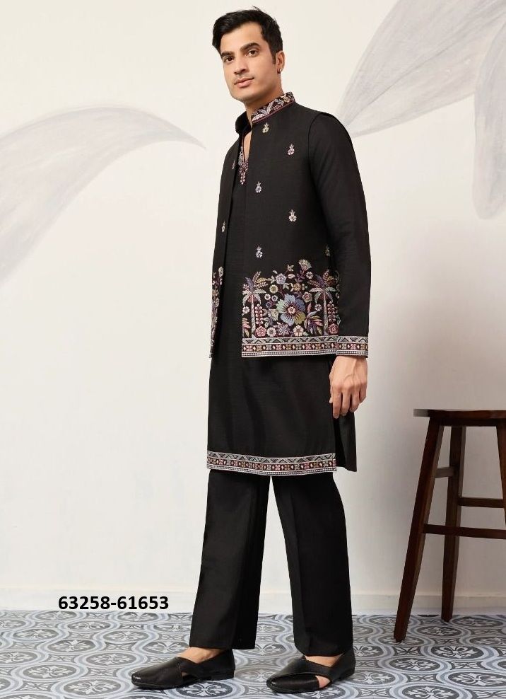 COUTURE KOTI - Catalog # 63258 (Set of 5 Men's Ethnic Wear) by Tentmen Clothing