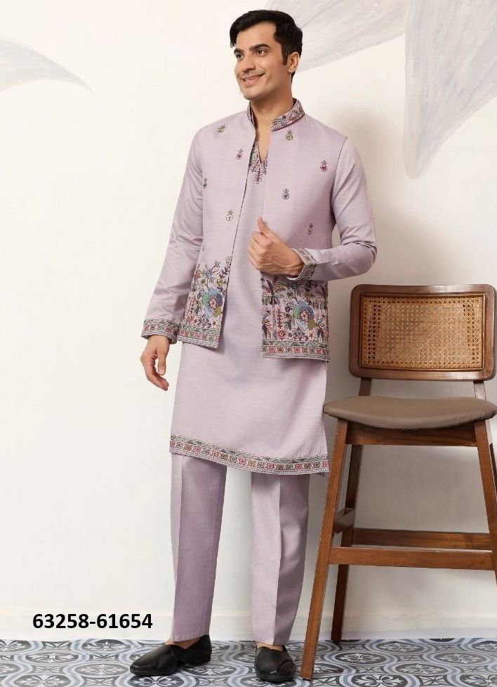 COUTURE KOTI - Catalog # 63258 (Set of 5 Men's Ethnic Wear) by Tentmen Clothing