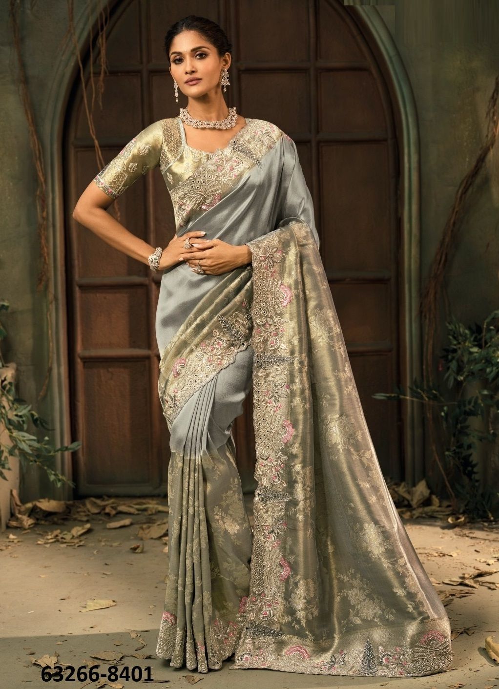 SHAHI POSHAK 8 - Catalog # 63266 (Set of 9 Sarees) by M N Sarees SHAHI POSHAK 8 - Catalog # 63266 (Set of 9 Sarees) by M N Sarees