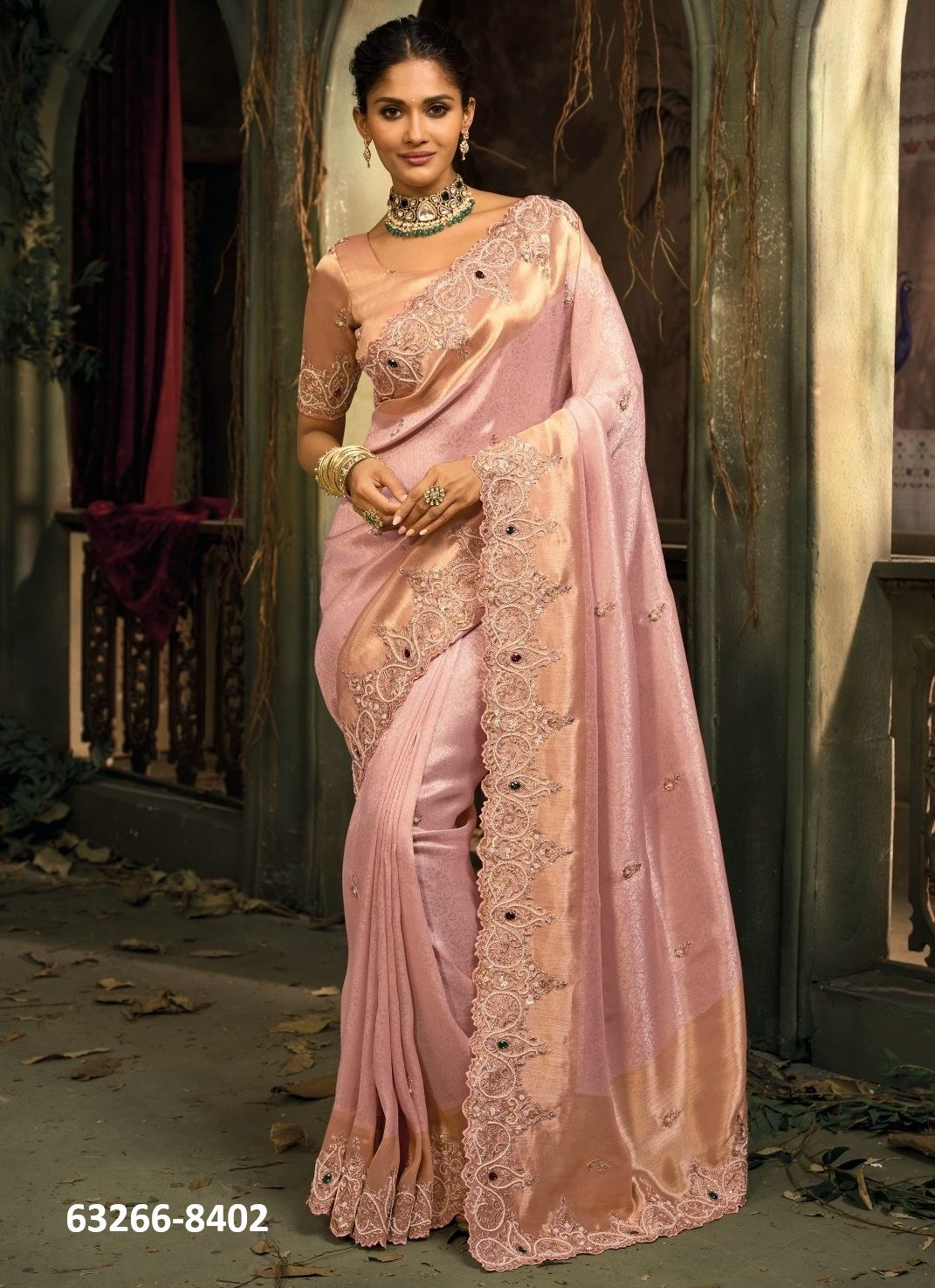 SHAHI POSHAK 8 - Catalog # 63266 (Set of 9 Sarees) by M N Sarees SHAHI POSHAK 8 - Catalog # 63266 (Set of 9 Sarees) by M N Sarees