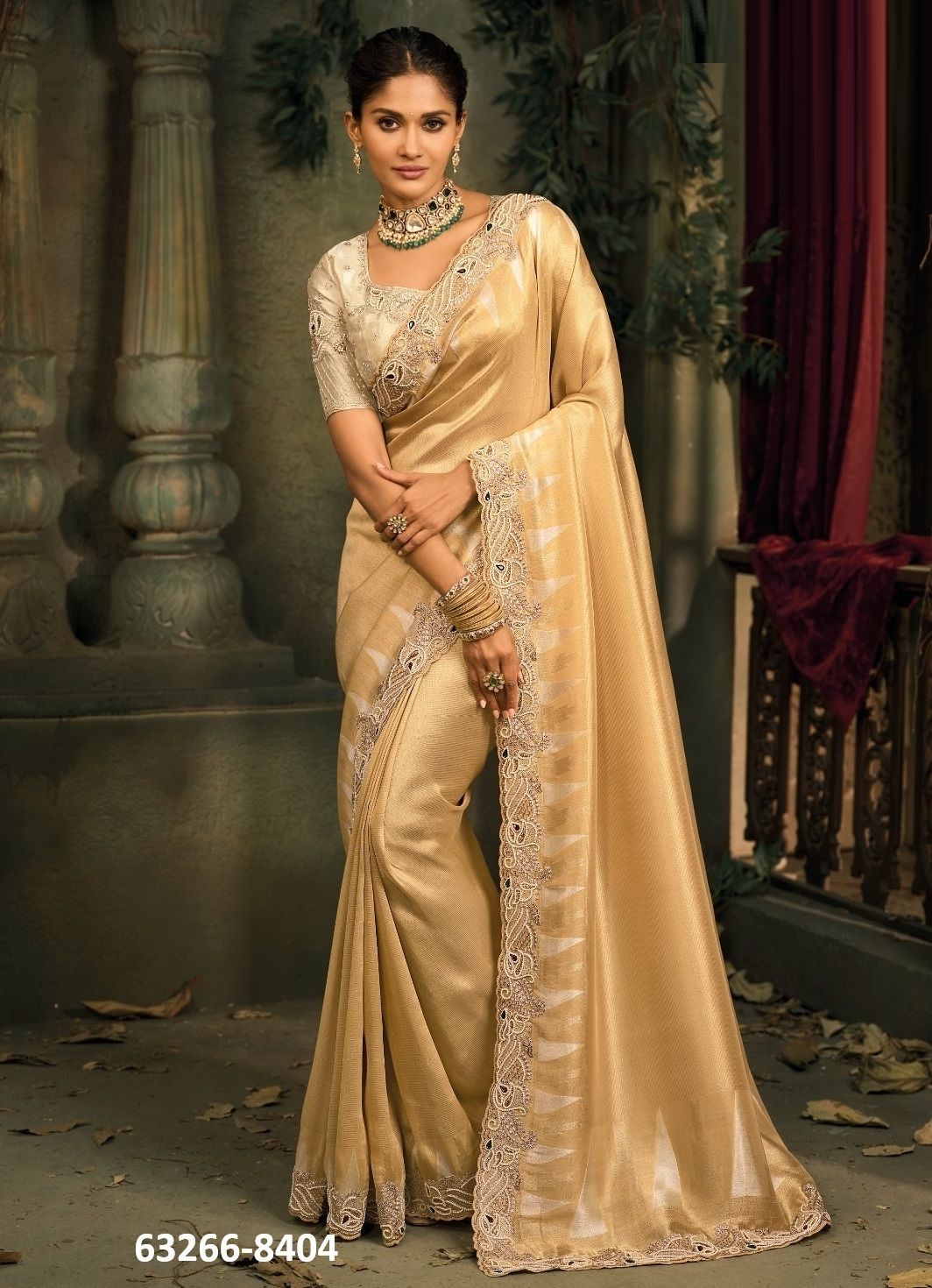 SHAHI POSHAK 8 - Catalog # 63266 (Set of 9 Sarees) by M N Sarees SHAHI POSHAK 8 - Catalog # 63266 (Set of 9 Sarees) by M N Sarees