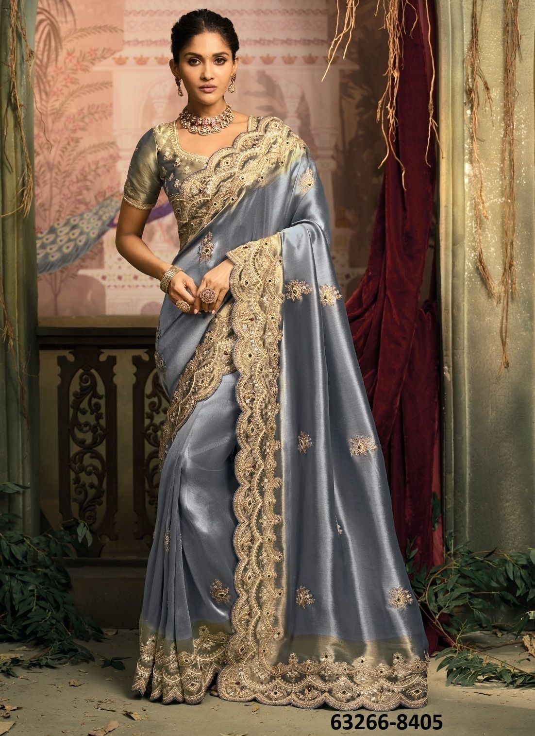 SHAHI POSHAK 8 - Catalog # 63266 (Set of 9 Sarees) by M N Sarees SHAHI POSHAK 8 - Catalog # 63266 (Set of 9 Sarees) by M N Sarees