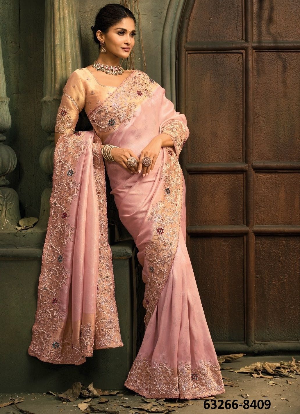 SHAHI POSHAK 8 - Catalog # 63266 (Set of 9 Sarees) by M N Sarees SHAHI POSHAK 8 - Catalog # 63266 (Set of 9 Sarees) by M N Sarees