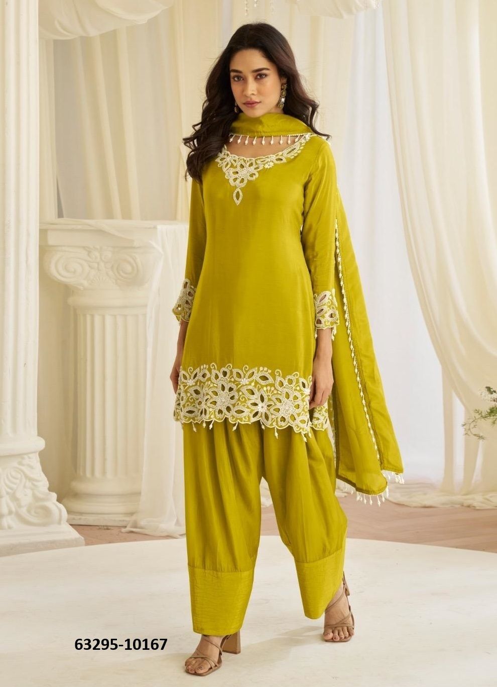 JINAYAA - Catalog # 63295 (Set of 5 Readymade Salwar Suits) by Sayuri Designer
