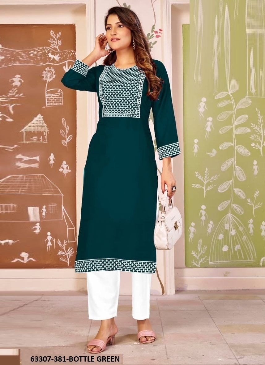 MADHUR 1 - Catalog # 63307 (Set of 5 Readymade Women's Kurtis / Tops) by Meheriya MADHUR 1 - Catalog # 63307 (Set of 5 Readymade Women's Kurtis / Tops) by Meheriya