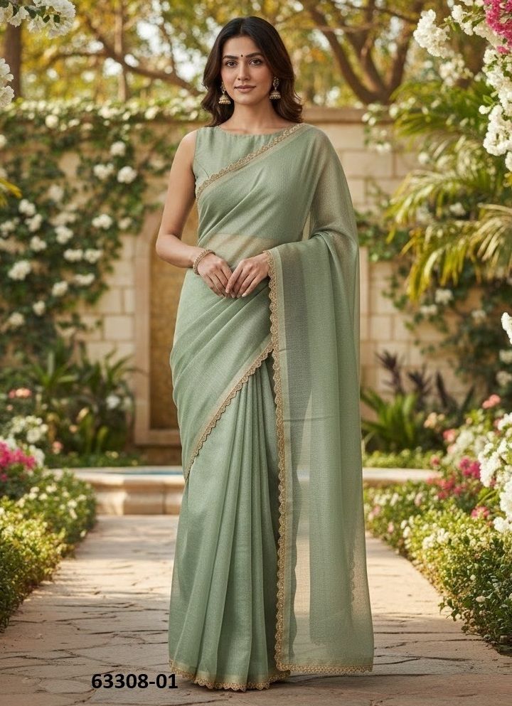 ANKUR TWILL NET - Catalog # 63308 (Set of 4 Sarees) by Semad Styles ANKUR TWILL NET - Catalog # 63308 (Set of 4 Sarees) by Semad Styles