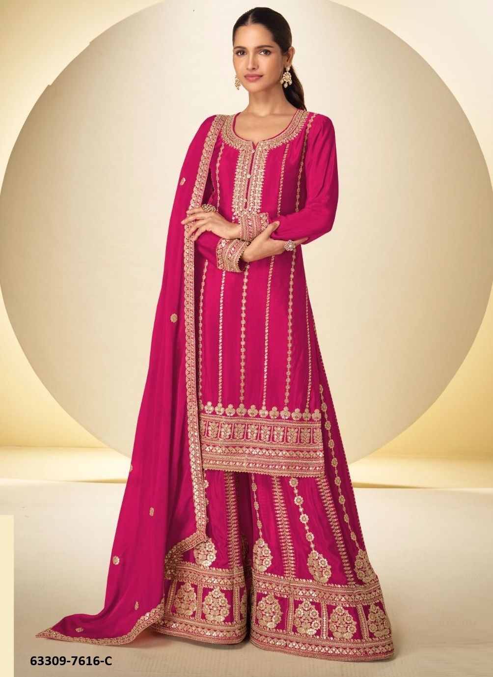 RINAAYA - Catalog # 63309 (Set of 3 Readymade Salwar Suits) by Gulkayra Designer