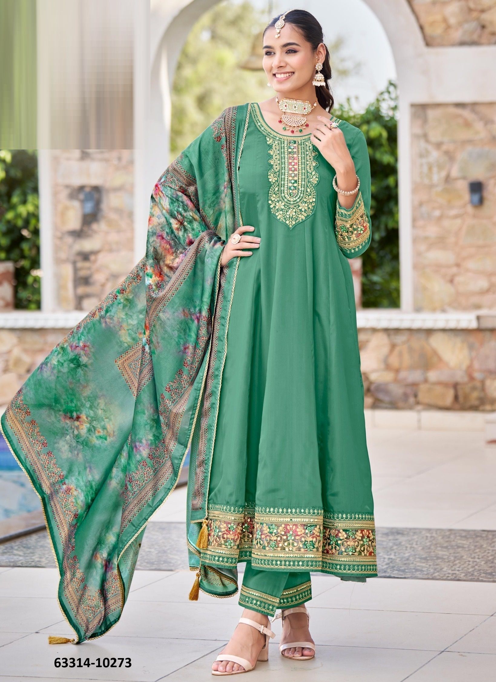 DEVIKA - Catalog # 63314 (Set of 4 Readymade Salwar Suits) by Rangoon DEVIKA - Catalog # 63314 (Set of 4 Readymade Salwar Suits) by Rangoon