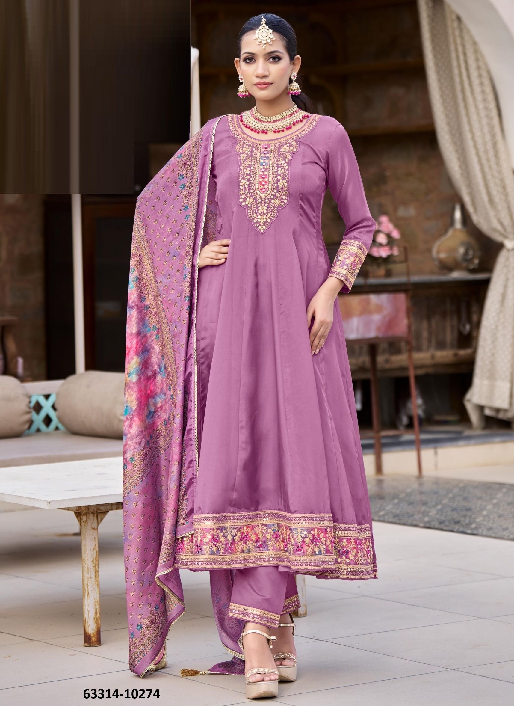 DEVIKA - Catalog # 63314 (Set of 4 Readymade Salwar Suits) by Rangoon DEVIKA - Catalog # 63314 (Set of 4 Readymade Salwar Suits) by Rangoon