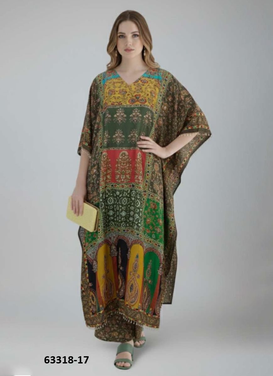 KAFTAN 3 - Catalog # 63318 (Set of 6 Kaftans / Ponchos) by Jagraasa KAFTAN 3 - Catalog # 63318 (Set of 6 Kaftans / Ponchos) by Jagraasa