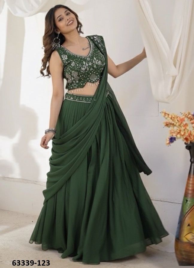 RIA - Catalog # 63339 (Set of 4 Readymade Lehengas) by Amdavadi Fashion RIA - Catalog # 63339 (Set of 4 Readymade Lehengas) by Amdavadi Fashion