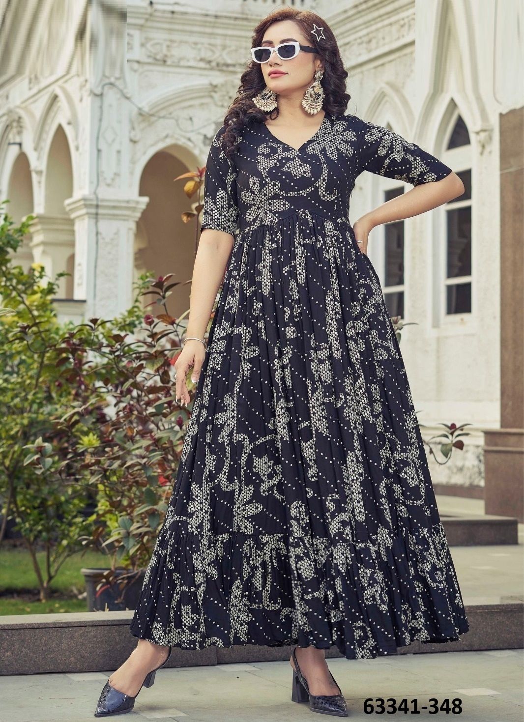 ISVARI - Catalog # 63341 (Set of 3 Readymade Women's Kurtis / Tops) by Chansi Trendz ISVARI - Catalog # 63341 (Set of 3 Readymade Women's Kurtis / Tops) by Chansi Trendz