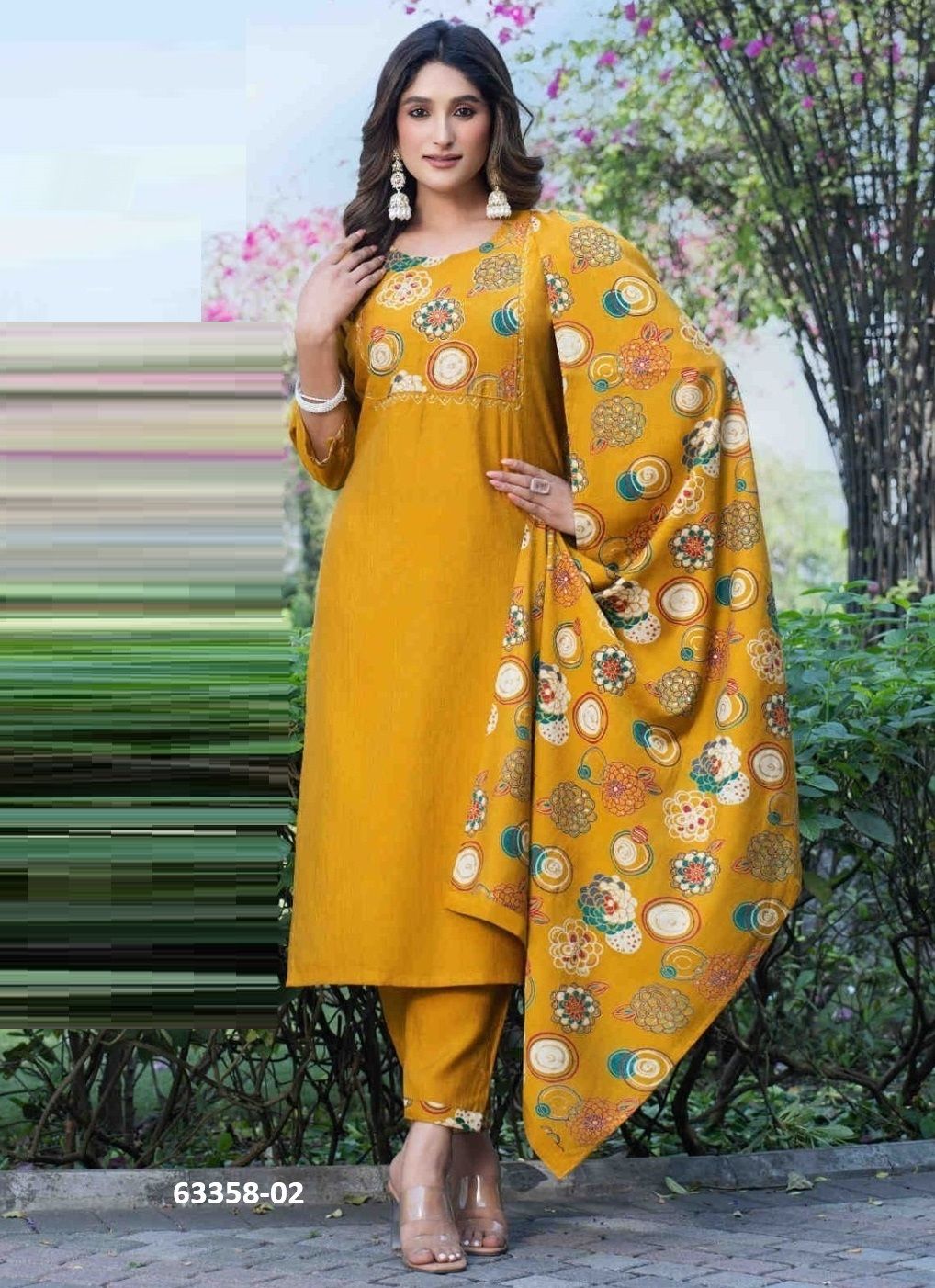 BELLA 5 - Catalog # 63358 (Set of 6 Readymade Salwar Suits) by Kaya Ahmedabad BELLA 5 - Catalog # 63358 (Set of 6 Readymade Salwar Suits) by Kaya Ahmedabad
