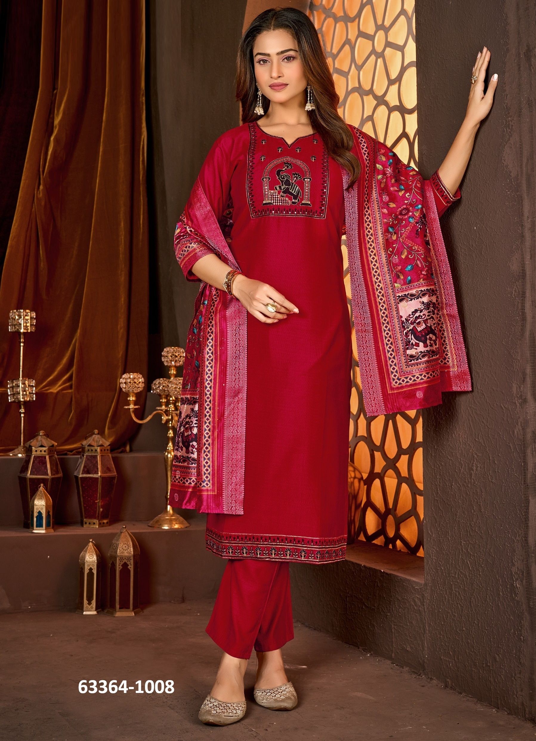SONIKA - Catalog # 63364 (Set of 8 Readymade Salwar Suits) by Amdavadi Fashion SONIKA - Catalog # 63364 (Set of 8 Readymade Salwar Suits) by Amdavadi Fashion