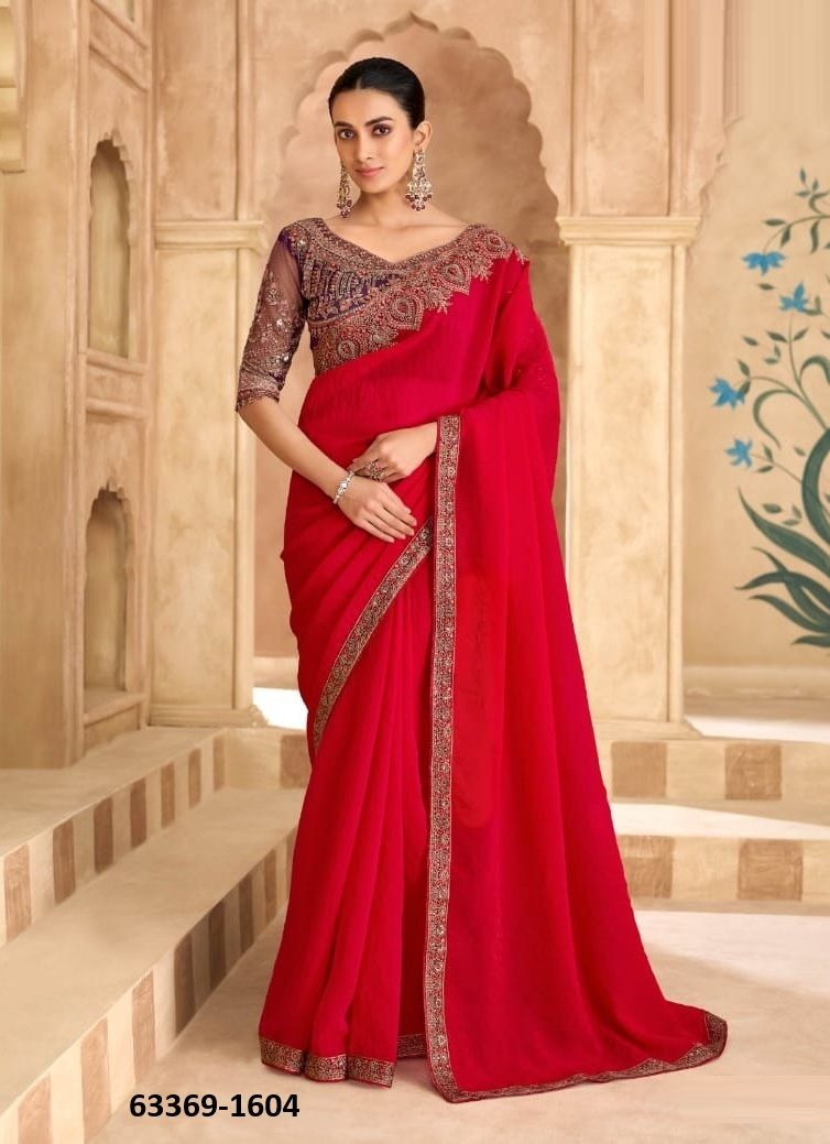 SANDALWOOD 16 - Catalog # 63369 (Set of 18 Sarees) by The Fashion Hub