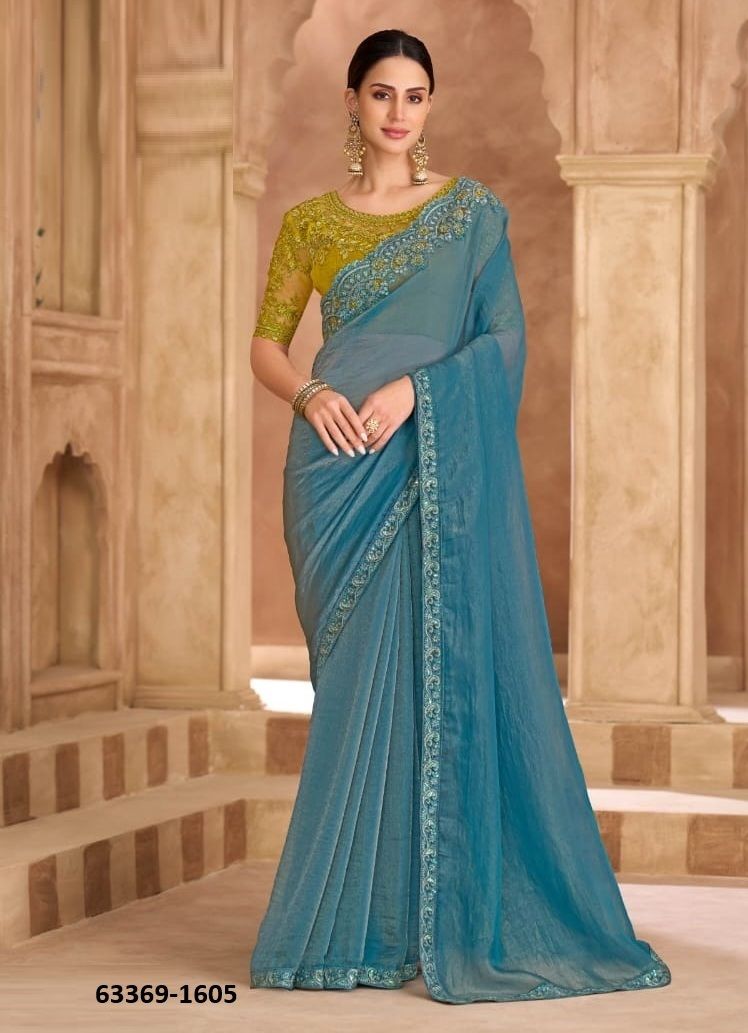 SANDALWOOD 16 - Catalog # 63369 (Set of 18 Sarees) by The Fashion Hub