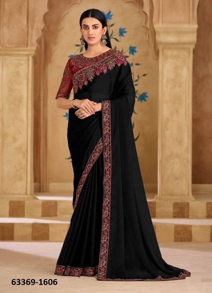 SANDALWOOD 16 - Catalog # 63369 (Set of 18 Sarees) by The Fashion Hub