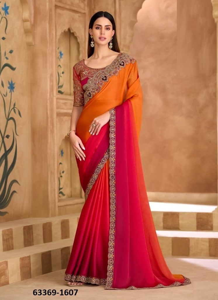 SANDALWOOD 16 - Catalog # 63369 (Set of 18 Sarees) by The Fashion Hub