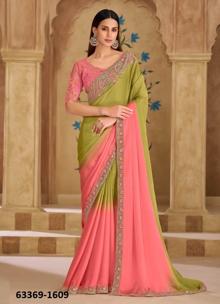 SANDALWOOD 16 - Catalog # 63369 (Set of 18 Sarees) by The Fashion Hub