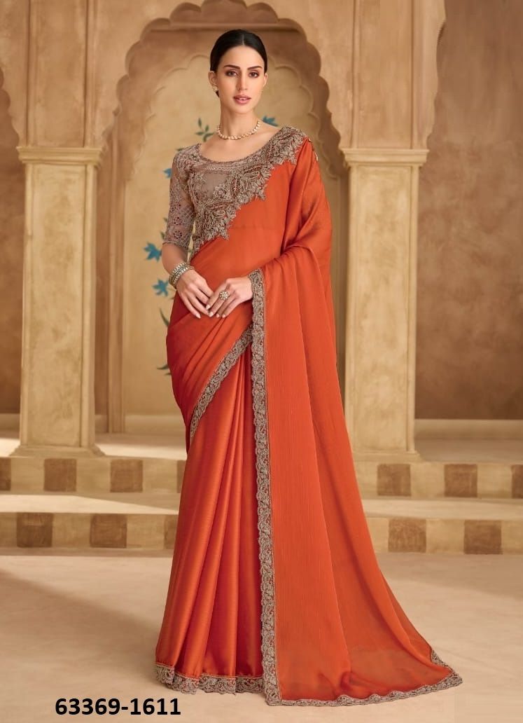 SANDALWOOD 16 - Catalog # 63369 (Set of 18 Sarees) by The Fashion Hub
