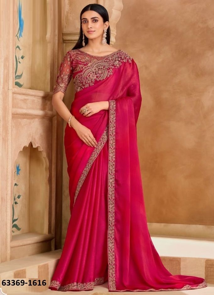 SANDALWOOD 16 - Catalog # 63369 (Set of 18 Sarees) by The Fashion Hub