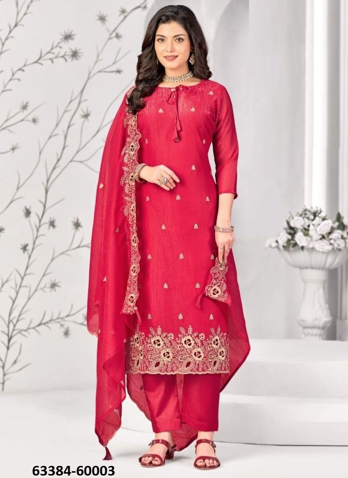 SAMARPITA - Catalog # 63384 (Set of 10 Readymade Salwar Suits) by Amdavadi Fashion
