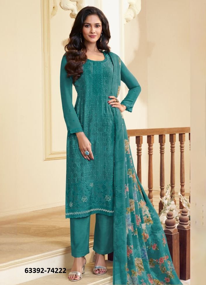 ROYAL CREPE 48 - Catalog # 63392 (Set of 8 Semi-Stitched / Un-Stitched Suits) by Vinay Fashion LLP ROYAL CREPE 48 - Catalog # 63392 (Set of 8 Semi-Stitched / Un-Stitched Suits) by Vinay Fashion LLP