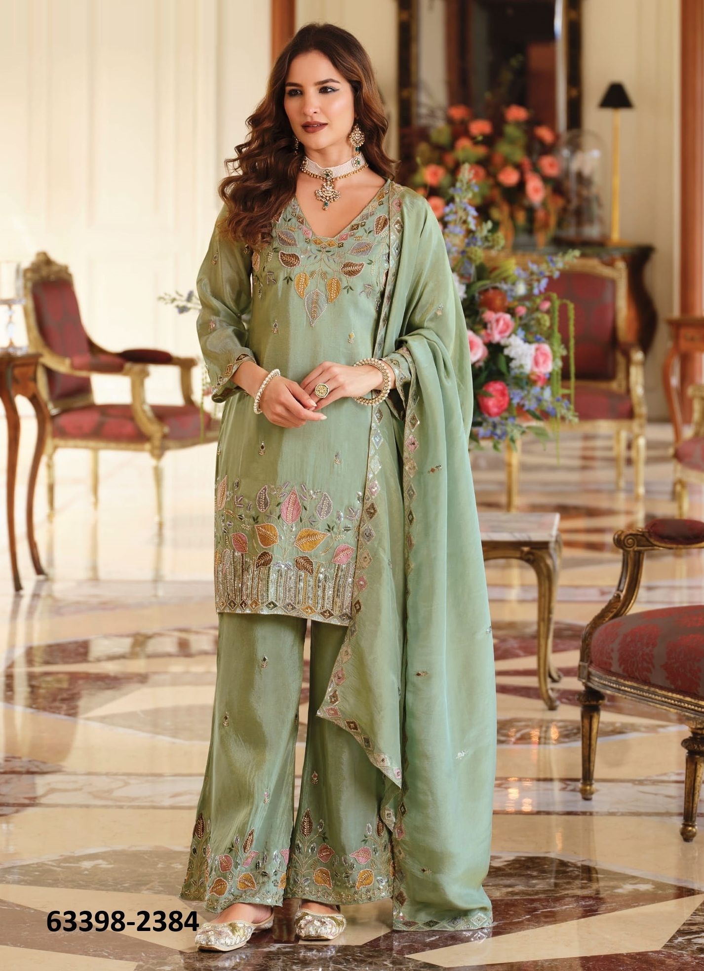 CHAHAT - Catalog # 63398 (Set of 3 Readymade Salwar Suits) by Eba Lifestyle CHAHAT - Catalog # 63398 (Set of 3 Readymade Salwar Suits) by Eba Lifestyle