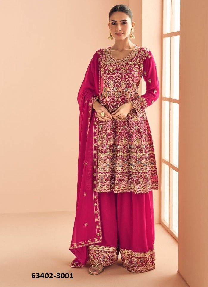 KHUSHI - Catalog # 63402 (Set of 3 Readymade Salwar Suits) by Rasalika KHUSHI - Catalog # 63402 (Set of 3 Readymade Salwar Suits) by Rasalika