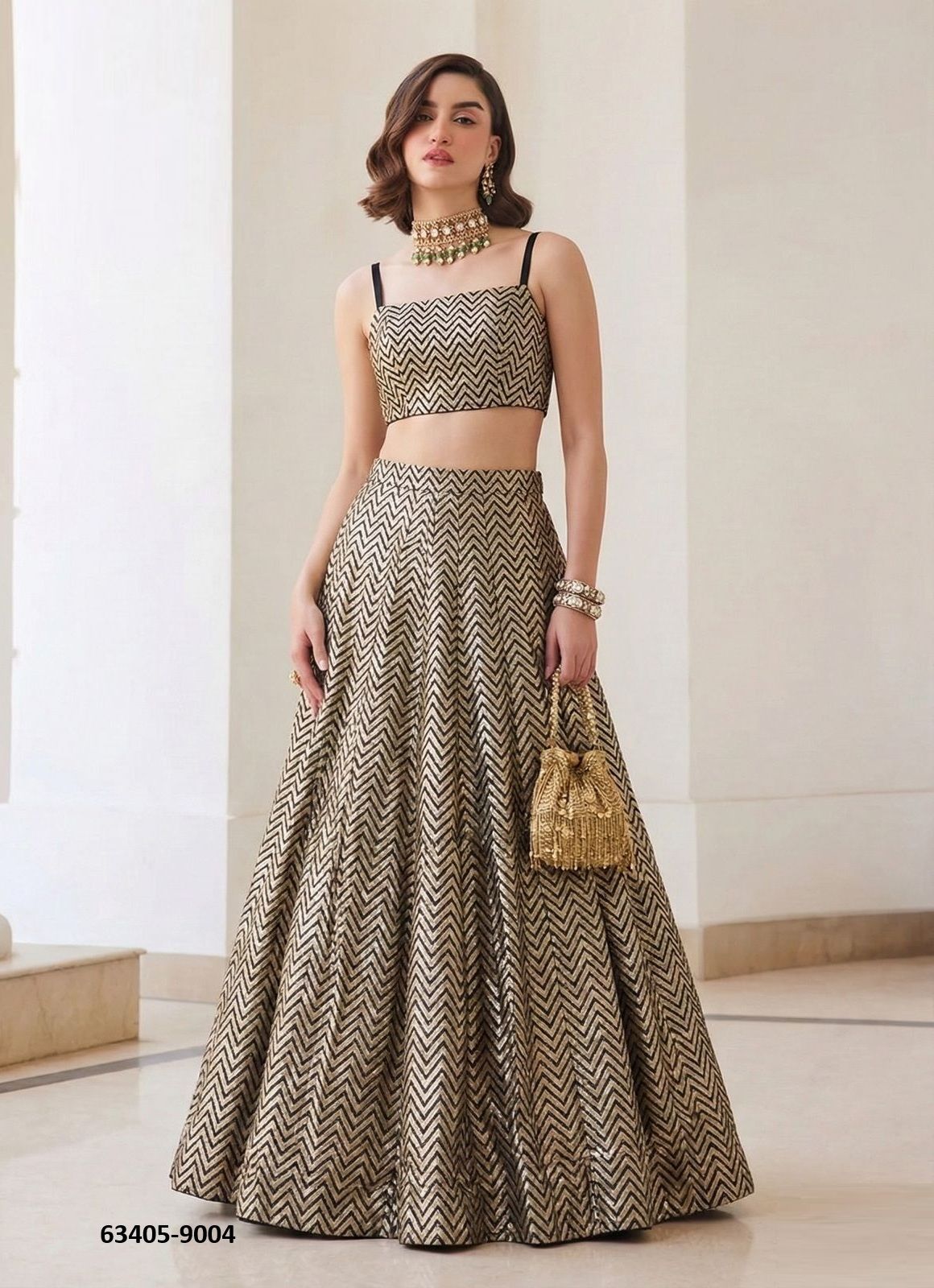 SERIES 9004 - Catalog # 63405 (Set of 2 Readymade Lehengas) by Alizeh Official SERIES 9004 - Catalog # 63405 (Set of 2 Readymade Lehengas) by Alizeh Official
