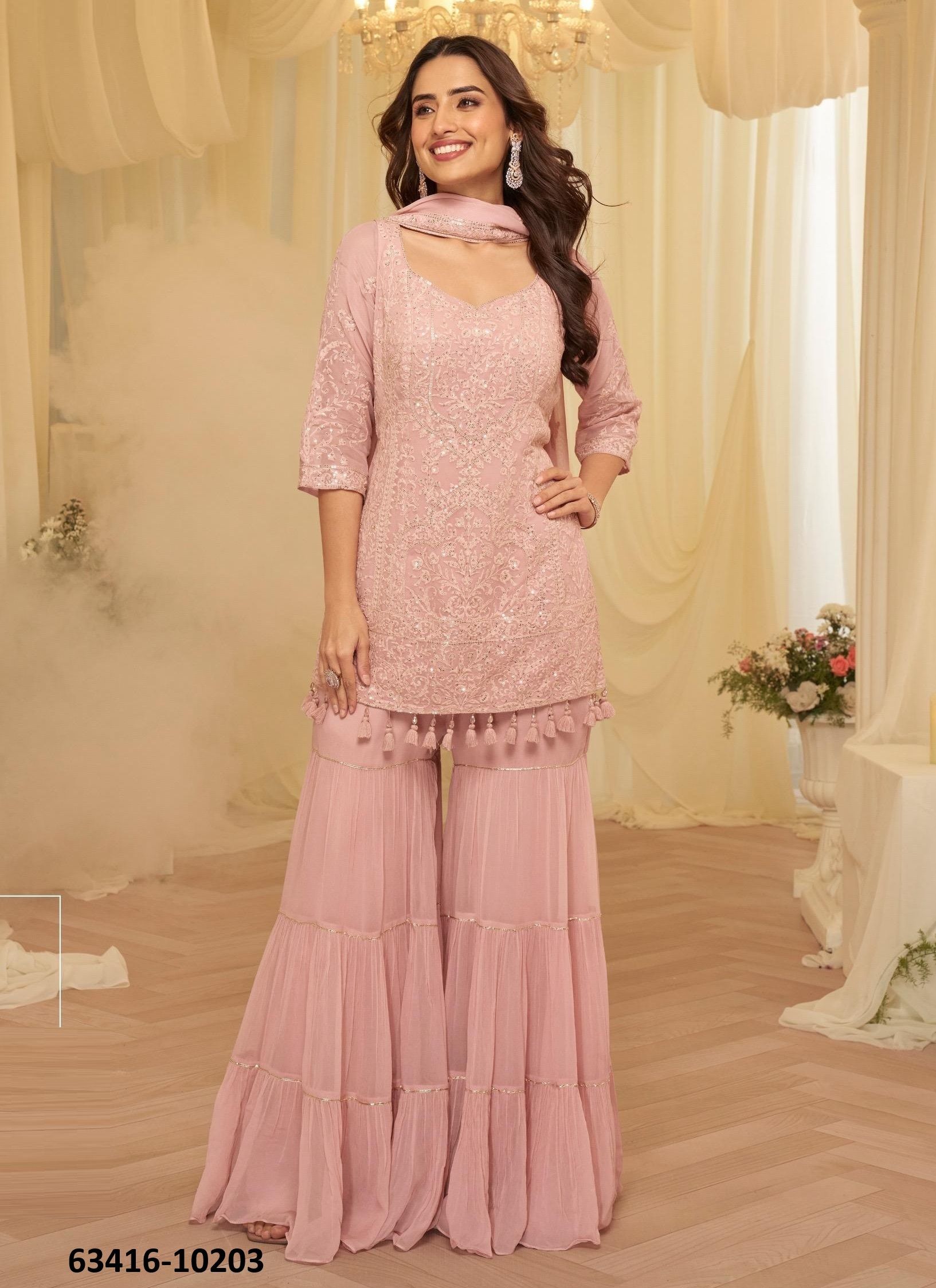 ASMITA - Catalog # 63416 (Set of 3 Readymade Salwar Suits) by Sayuri Designer ASMITA - Catalog # 63416 (Set of 3 Readymade Salwar Suits) by Sayuri Designer