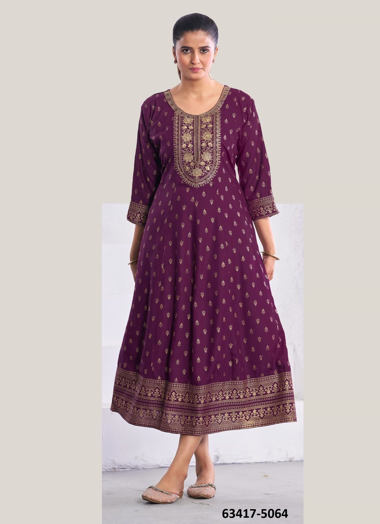 WOMANIYA PRO - Catalog # 63417 (Set of 6 Readymade Women's Kurtis / Tops) by Blue Hills WOMANIYA PRO - Catalog # 63417 (Set of 6 Readymade Women's Kurtis / Tops) by Blue Hills