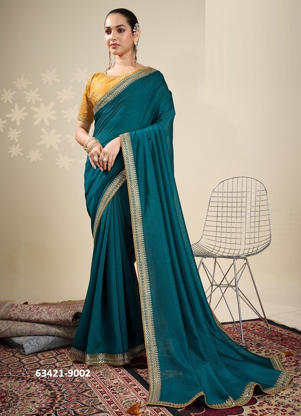 ANUMATI - Catalog # 63421 (Set of 9 Sarees) by Suma Designer ANUMATI - Catalog # 63421 (Set of 9 Sarees) by Suma Designer