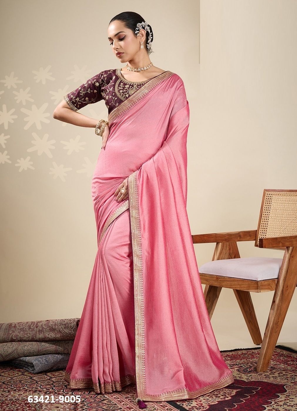 ANUMATI - Catalog # 63421 (Set of 9 Sarees) by Suma Designer ANUMATI - Catalog # 63421 (Set of 9 Sarees) by Suma Designer