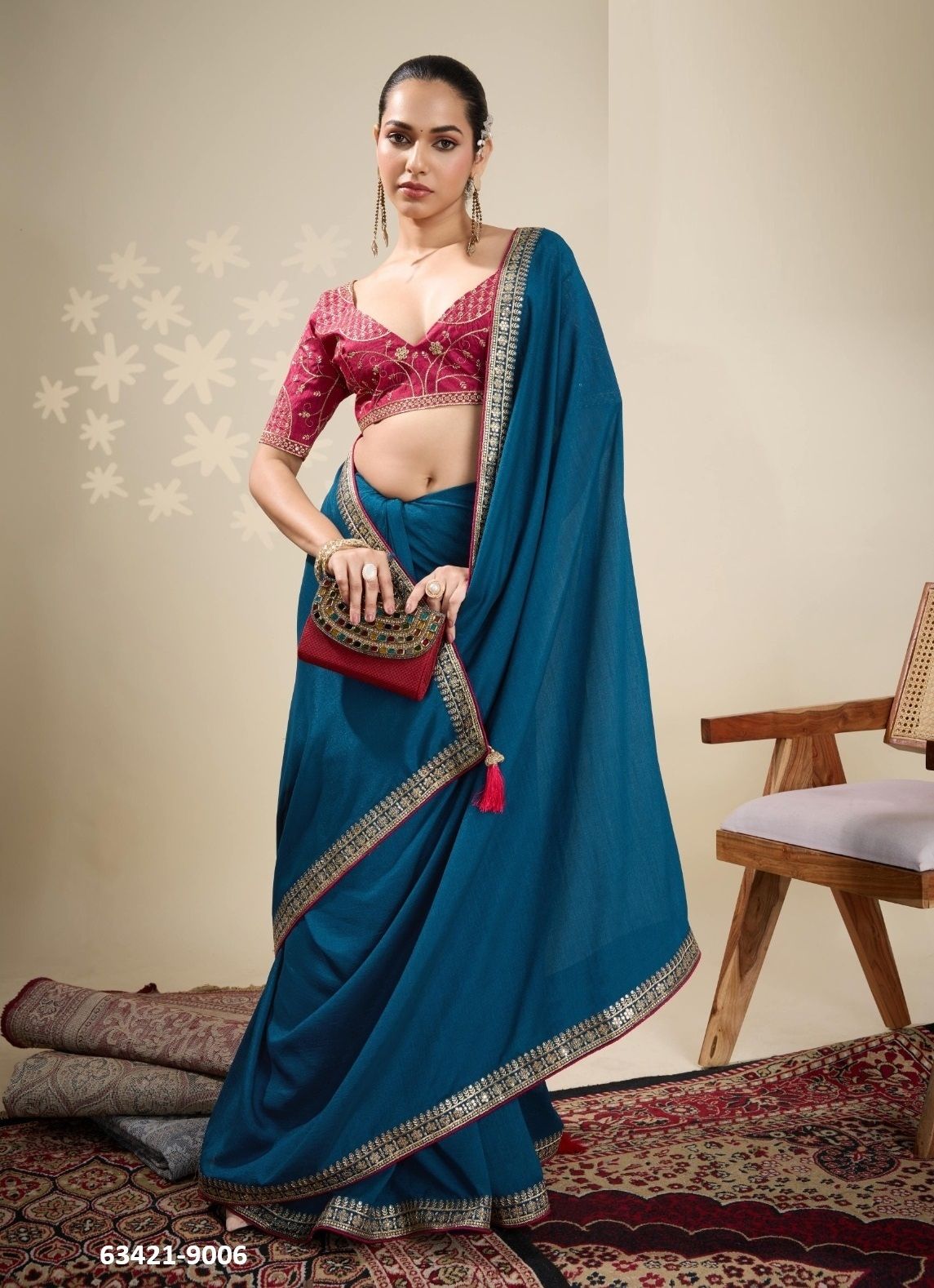 ANUMATI - Catalog # 63421 (Set of 9 Sarees) by Suma Designer ANUMATI - Catalog # 63421 (Set of 9 Sarees) by Suma Designer